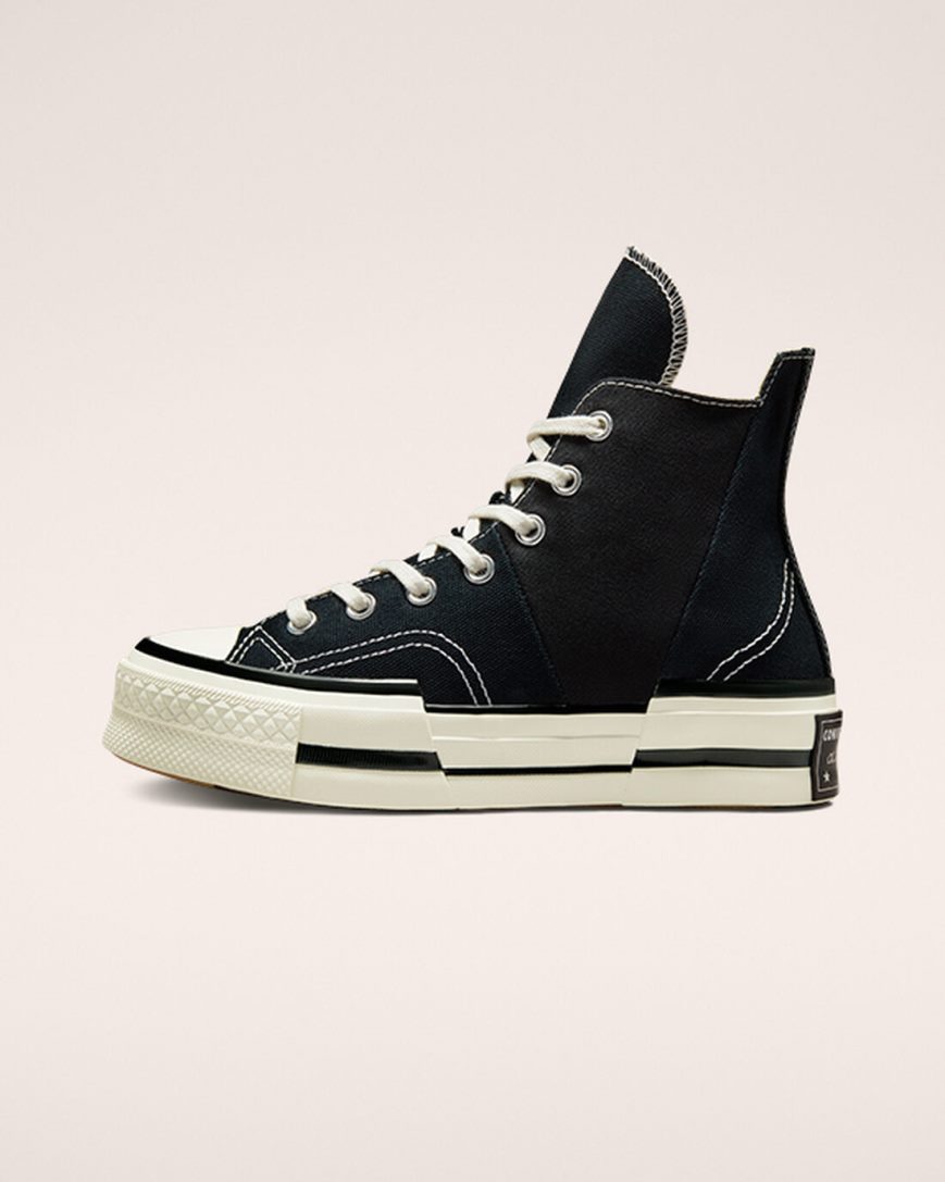 Dámské Boty Vysoké Converse Chuck 70 Plus Černé | CZ YO31Q56